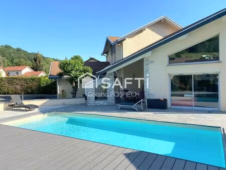 maison à vendre charavines – 146 m² – 4 chambres – piscine – terrain 1452 m²