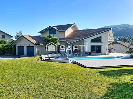 maison à vendre charavines – 170 m² – 4 chambres – piscine – terrain 1452 m²