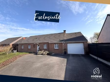 maison plain-pied 112 m² – 4 chambres – terrain 1038 m² ?