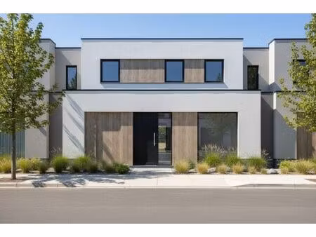 nieuw te bouwen gesloten woning met vrije keuze van architectuur te ieper.