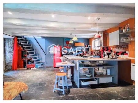 maison de 105 m2 en pierre avec extension récente