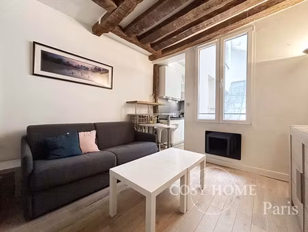 location appartement 2 pièces 28 m² à paris 4ème (75004)  1 400 €