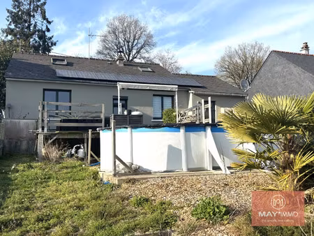 vente maison piscine à port-brillet (53410) : à vendre piscine / 105m² port-brillet