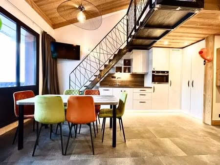 appartement 2 pièces avec cabine en duplex  au pied des pistes