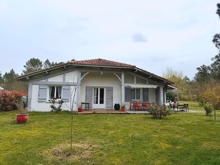 maison landaise à vendre à lugos - 7 pièces  4 chambres  grand terrain