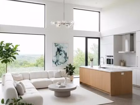 3 pièces avec grand balcon à proximité immédiate du rer