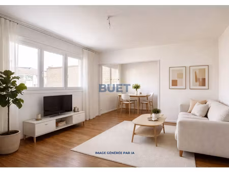 dijon - carnot : appartement de type 3  vendu avec place de