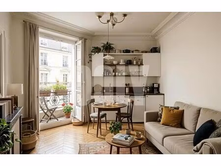 doly - appartement 59m2 - 3 pièces - 75002 paris