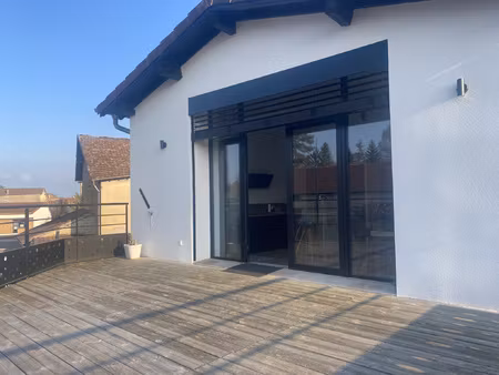 vonnas - appartement meuble t4 de 91 96 m2 avec terrasse de