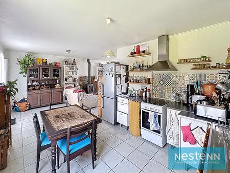 vente d'une maison d'habitation 4 chambres avec jardin dans le bourg de planguenoual