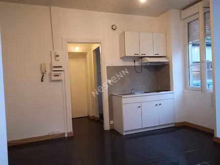 appartement t1 à louer à nantes - beaulieu - pirmil  rez-de-chaussée
