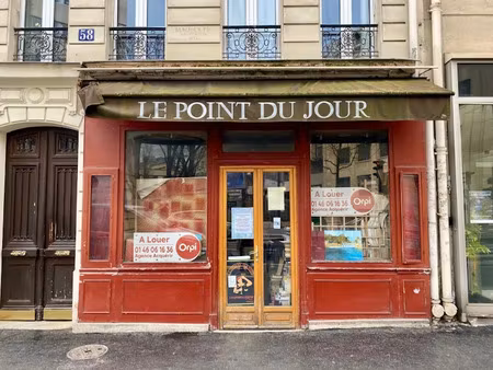 location locaux professionnels 43 m² à paris 5ème (75005)  2 630 €