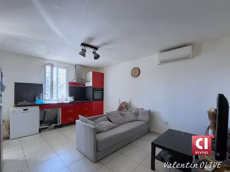 vente : appartement t3 (40 m²) à la roquebrussanne