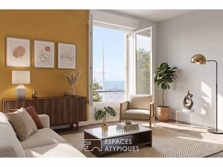 bel appartement face à l'océan