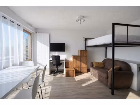 a louer - studio t1bis meublé avec balcon angers camus