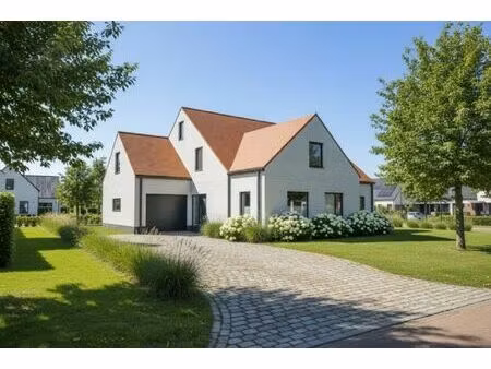 nieuw te bouwen alleenstaande woning te eernegem.