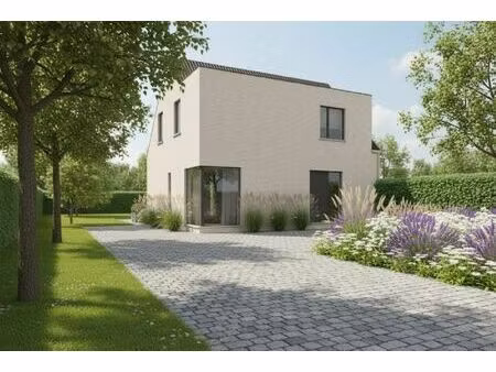 nieuw te bouwen halfopen woning te eernegem.