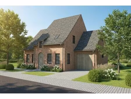 nieuw te bouwen alleenstaande woning te dikkebus.