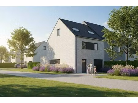 nieuw te bouwen halfopen woning te ingelmunster.