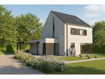 nieuw te bouwen alleenstaande woning te emelgem.