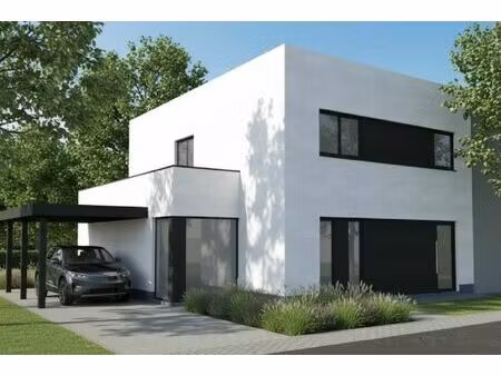 nieuw te bouwen halfopen woning te kortrijk.