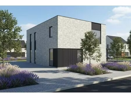nieuw te bouwen alleenstaande woning te meulebeke.