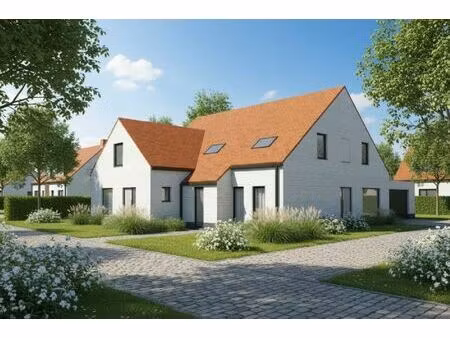 nieuw te bouwen alleenstaande woning te meulebeke.