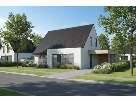 nieuw te bouwen alleenstaande woning te meulebeke.