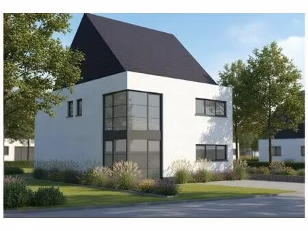 nieuw te bouwen halfopen woning te roeselare.