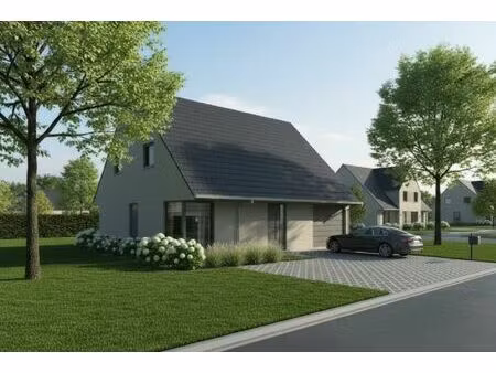 nieuw te bouwen alleenstaande woning te rumbeke.