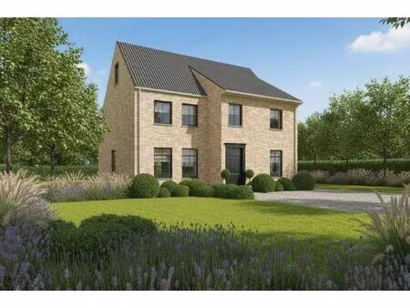 nieuw te bouwen alleenstaande woning te wingene.