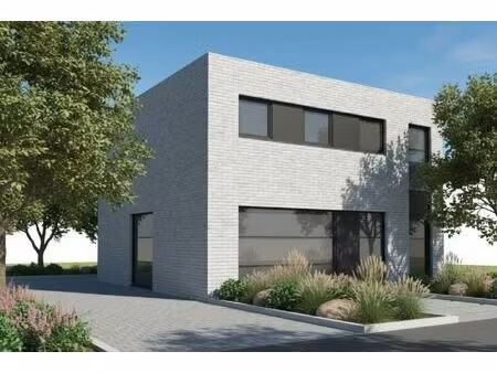nieuw te bouwen halfopen woning te zandvoorde.