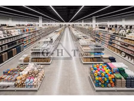 à vendre boutique - 2 300 m² - investissement - zc meaux