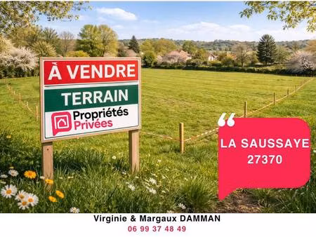 terrain constructible à vendre