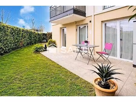 bel appartement moderne et fonctionnel en rez de jardin t3 de 53 m² avec son jardin terras