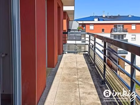 appartement 3 pièces - balcon (+ possibilté box)