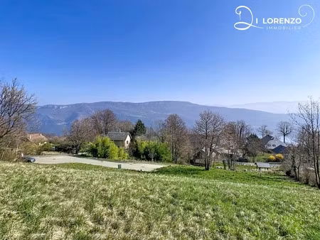 terrain à vendre la chapelle du mont du chat (73)