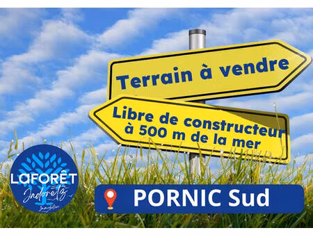 terrain pornic 602 m2