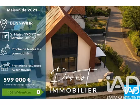 maison à bennwihr (68630)