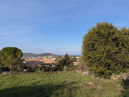 achat terrain 1 130m² villeneuve de berg 07170