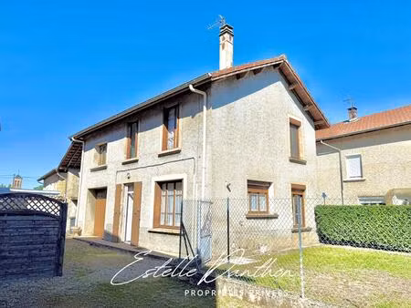 achat maison 4 pièces 80m² sillans 38590