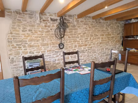 maison de village en pierre – fort potentiel – les soudanières