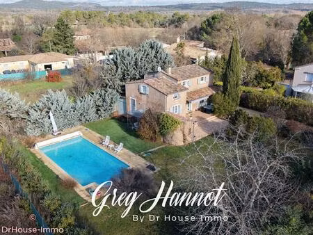charmante maison familiale avec piscine  studio et vue sur les collines de mazaugues