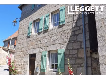 achat maison 3 pièces 91m² crocq 23260
