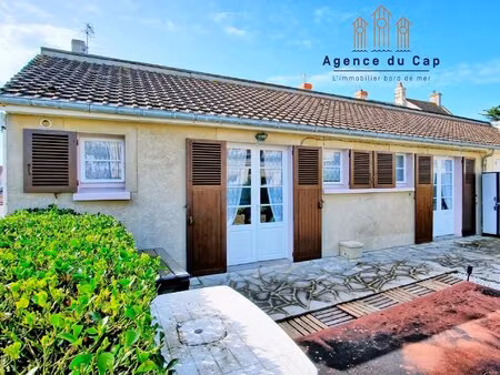 saint aubin sur mer - rez-de-jardin 32m² avec terrasse