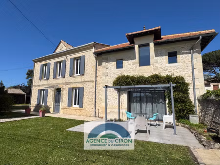 achat maison 8 pièces 280m² pujols sur ciron 33210