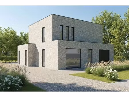 nieuw te bouwen alleenstaande woning te avelgem.