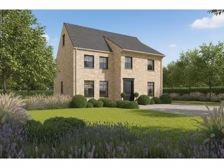 nieuw te bouwen alleenstaande woning te berlare.