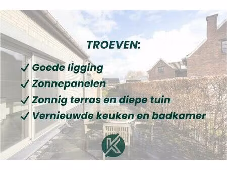 halfopen bebouwing met vlotte bereikbaarheid