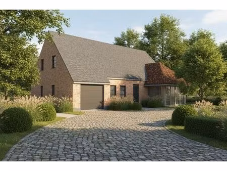 nieuw te bouwen alleenstaande woning te ieper.